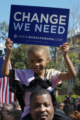 Obama Rally: Faces of Hope