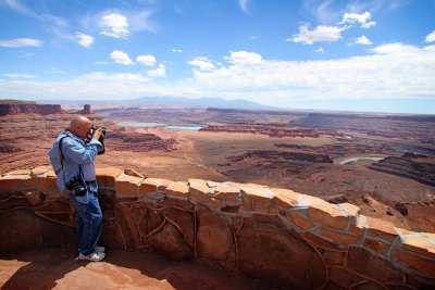 Rick Roluf at Dead Horse Point
