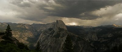 Yosemite Panorama with Half Dome