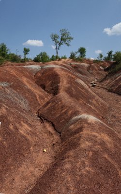 Badlands North of Brampton Ontario