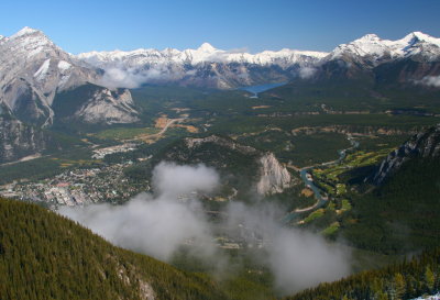 Mist Over Banff