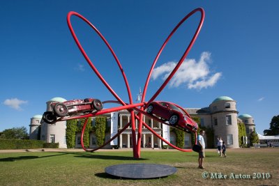 Alfa Romeo 100th Anniversay sculpture