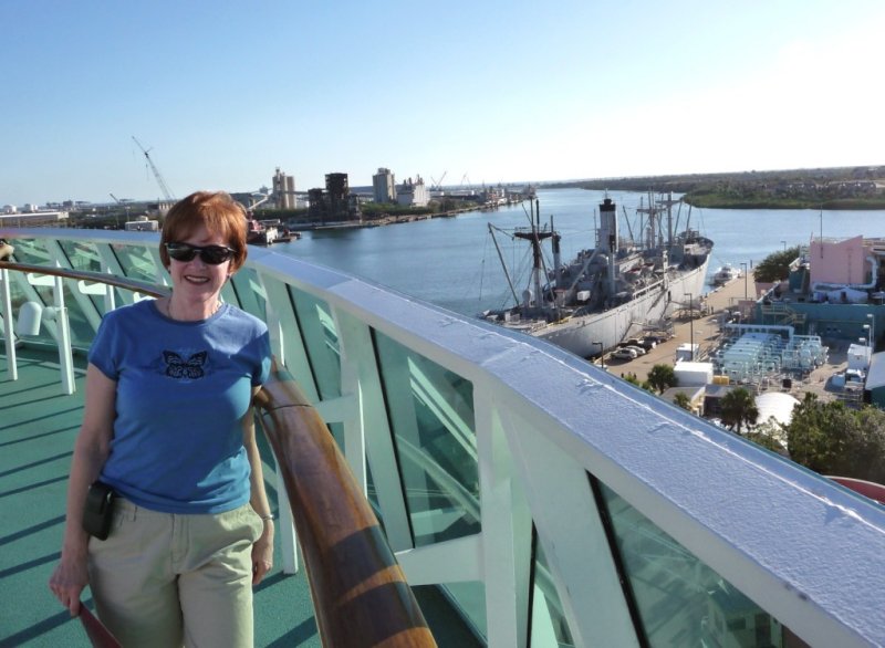 Overlooking Ybor Channel - Tampa, FL