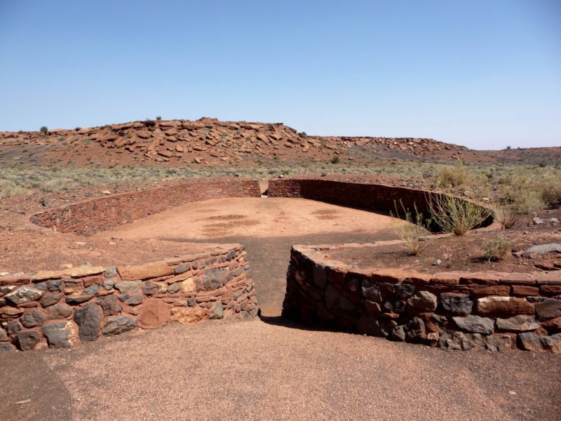 Ball Court of Wupatki Tribe