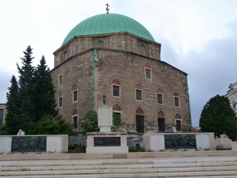The Mosque of Pasha Gazi Kaseem (16th Century) now Serves as Catholic Church