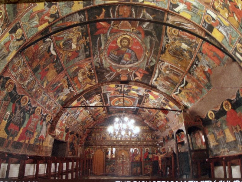 Mens Section of The Nativity Church in Arbanassi