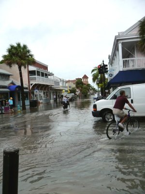 Front & Duval Streets After Record Rainfall
