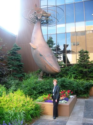 Anchorage Whale Statue