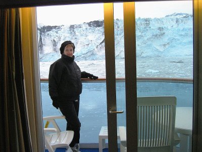 Balcony View of Harvard Glacier