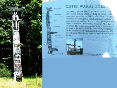 Chief Wakas Pole