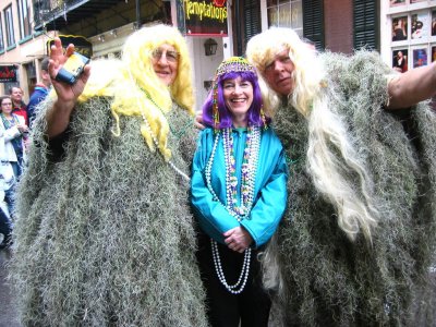 Fat Tuesday on Bourbon St.