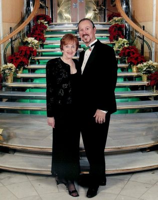 First Formal Night at Main Staircase