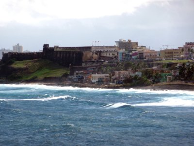 Arriving in San Juan, Puerto Rico