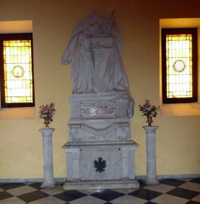 Remains of Ponce de Leon Inside San Jose Church