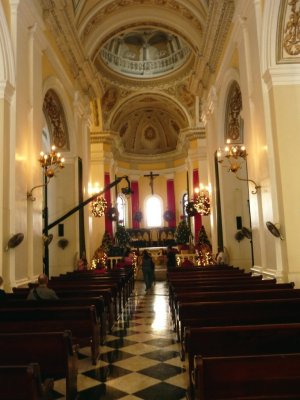 Inside San Jose Church