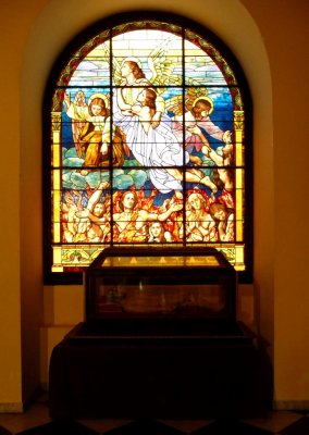 Stained Glass in San Jose Church