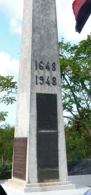 Monument to Treaty of Concordia, St Martin