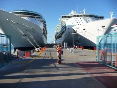 Cruise Dock in St. Maarten