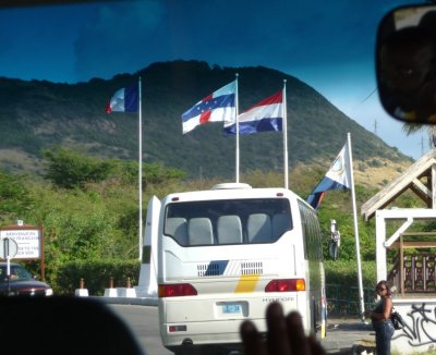 Entering French Side of St. Martin