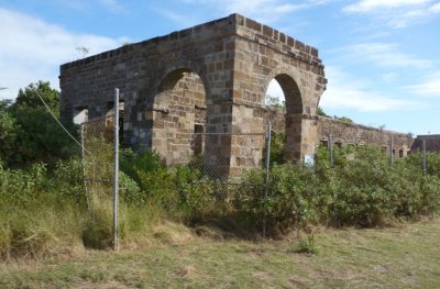 Remains of Blockhouse and Officer's Quarters