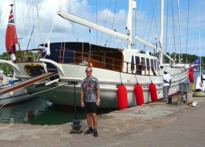 At the Yacht Harbor