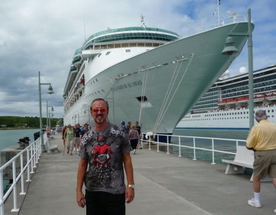 At the Cruise Dock in Antigua