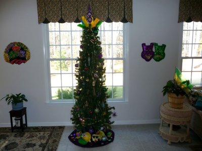 Mardi Gras Tree