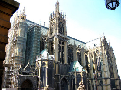 St Etienne Cathedral (12th Century) in Metz, France