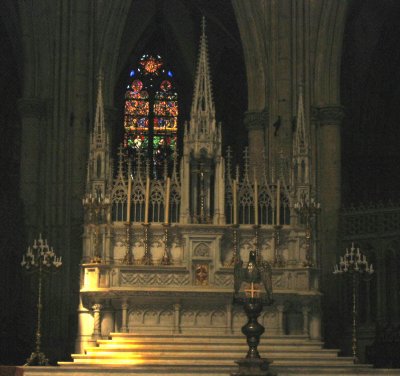 Altar in St. Etienne Cathedral - Metz, France