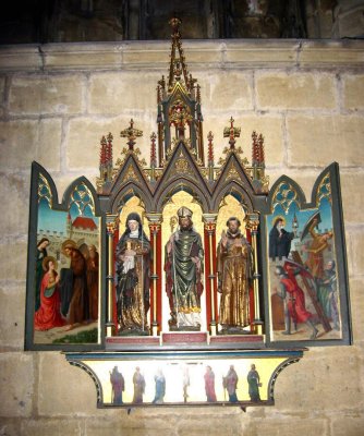 Religious Artifiacts in St. Etienne Cathedral - Metz, France