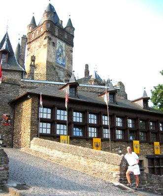 Bill at Reichsburg Castle - Cochem, Germany