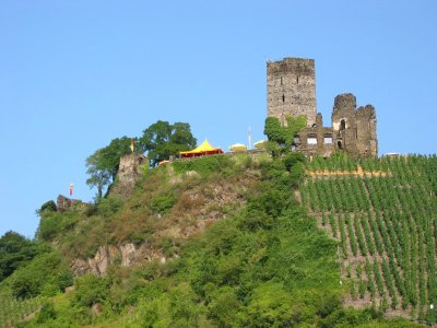 Festival Tent at Castle on the Mosel
