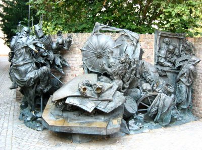 Sculpture in Dusseldorf, Germany