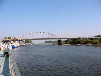 Docked Near John Frost Bridge (Site of A Bridge Too Far) - Arnhem, Netherlands