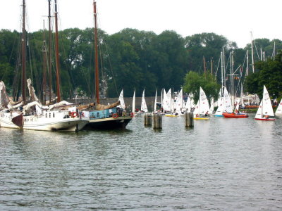Sailboats in Hoorn, NL