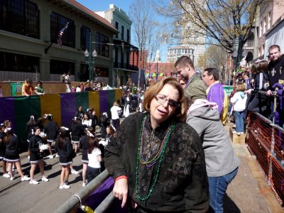 Susan Caught Beads with Her Glasses