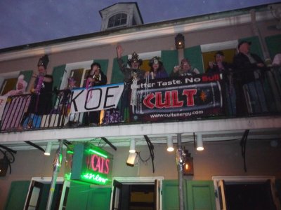 KOE Members on Cat's Balcony