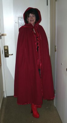 Red Riding Hood in Long Cape