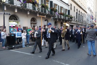 A Parade on Royal St.