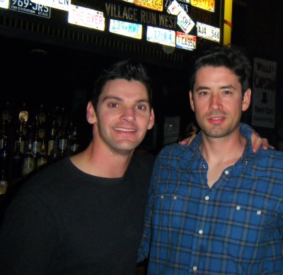 JV & Scott at Coyote Ugly