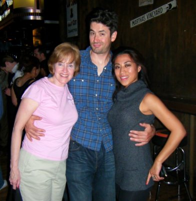 Susan, Gump & Charmaine at Coyote Ugly
