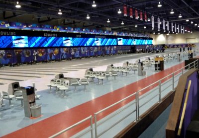 Teams Entering Cashman Center for USBC Tournament
