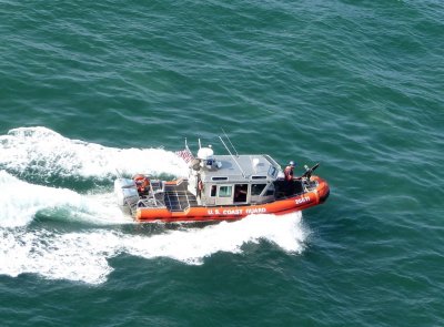 Coast Guard Escort Out of Fort Lauderdale