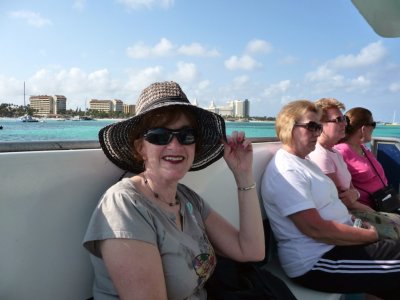 Aboard Launch in Aruba