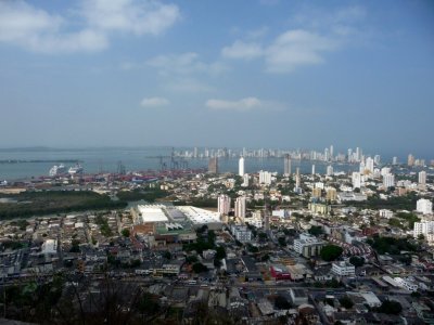 View of Cartagena from Convento de la Popa