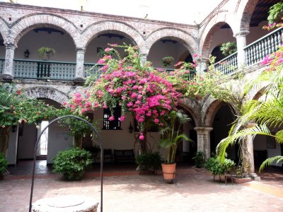Courtyard of Convento de la Popa