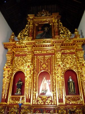 Main Altar in Chapel of Convento de la Popa