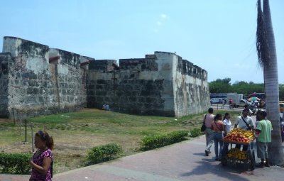 Outside the Walls of Old Town Cartagena