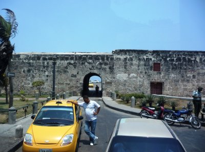 Inside the Walls of Old Town Cartagena