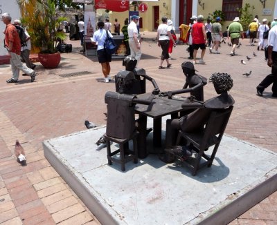 San Pedro Claver Plaza -- Cartagena, Colombia